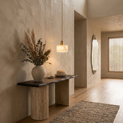 Lumen Alabaster Cylinder Pendant