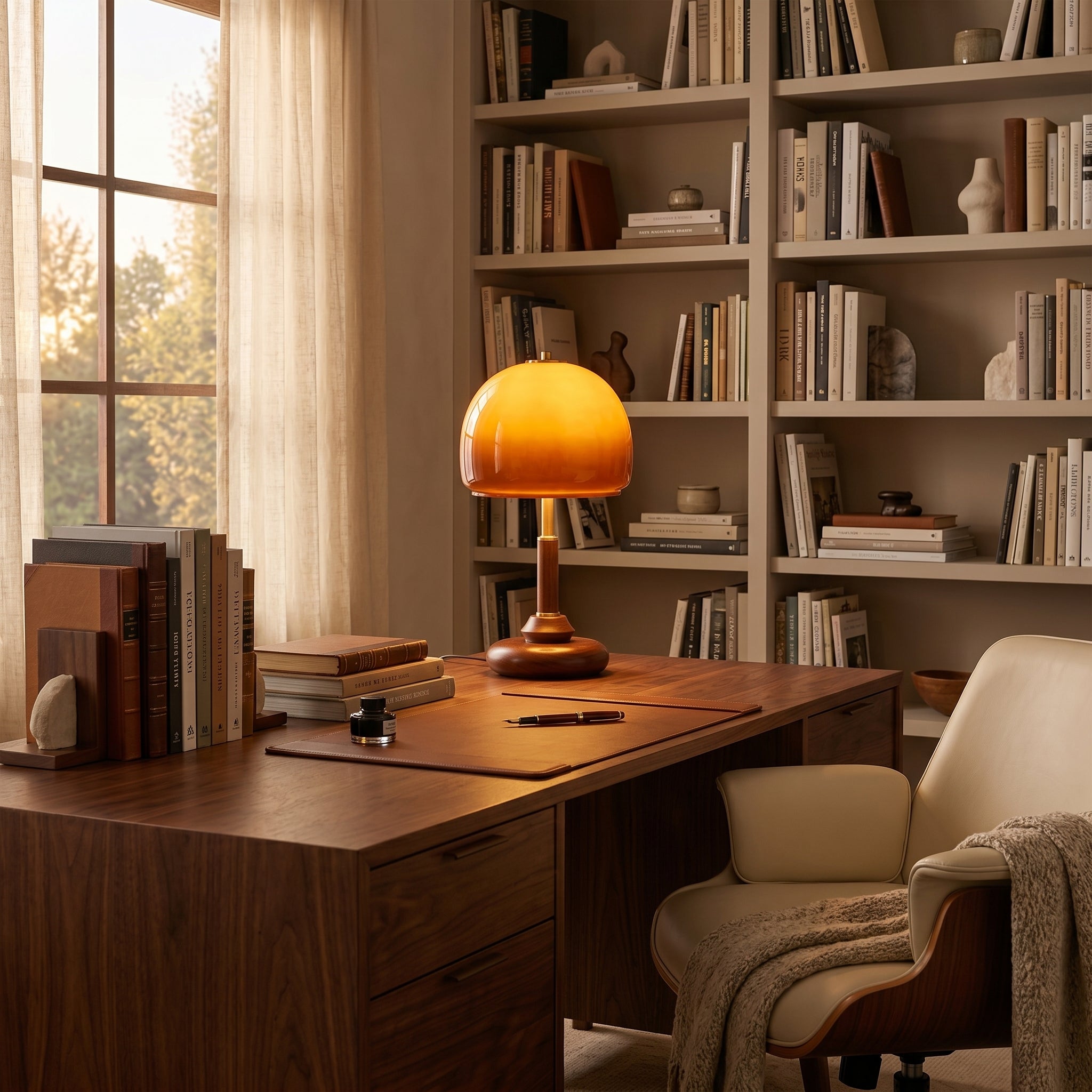 Lumen Velora Sculpted Table Lamp