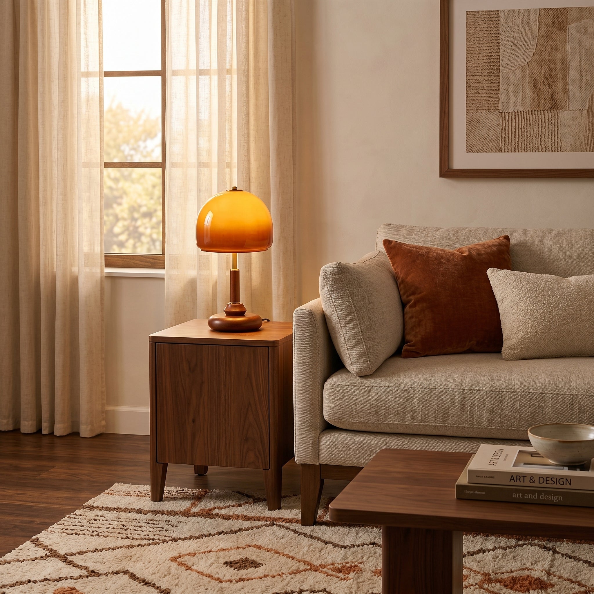 Lumen Velora Sculpted Table Lamp