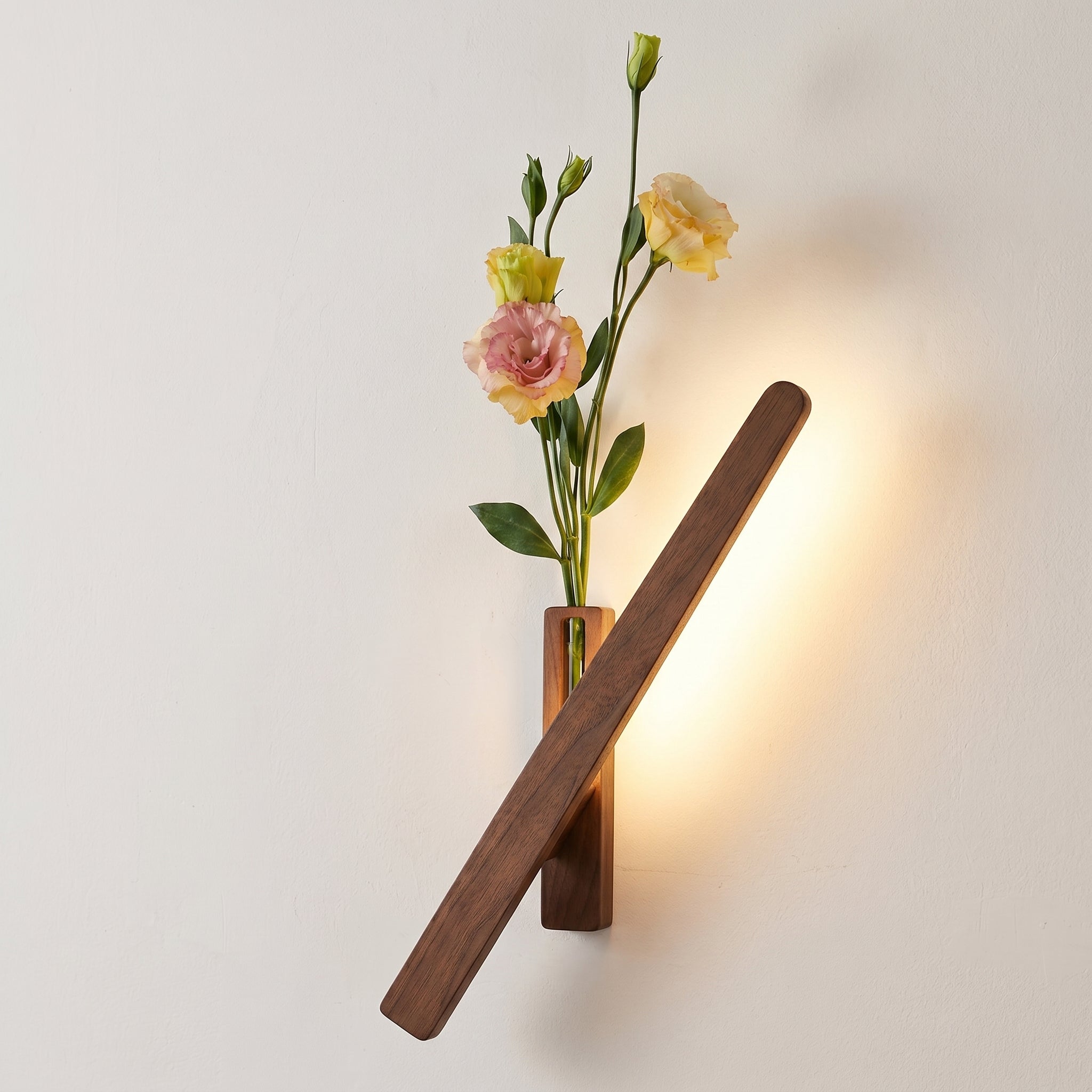 Lumen Ambient Wood Wall Light