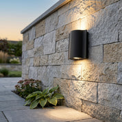 Lumen Water Ripple Outdoor Wall Sconce