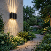 Lumen Water Ripple Outdoor Wall Sconce
