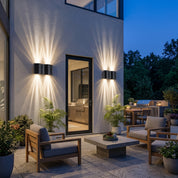 Lumen Water Ripple Outdoor Wall Sconce
