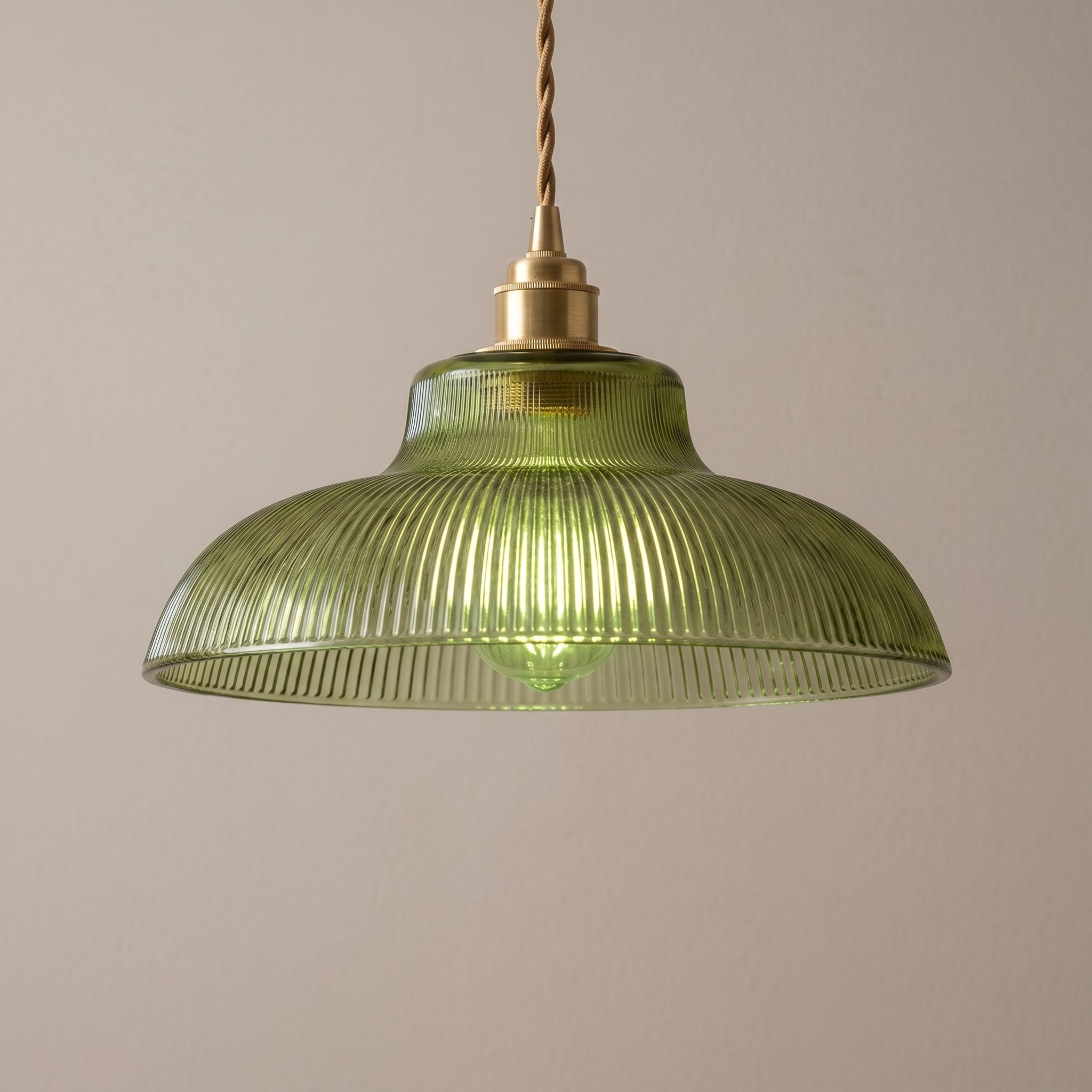Lumen Glass Prism Pendant Light