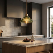 Lumen Glass Prism Pendant Light
