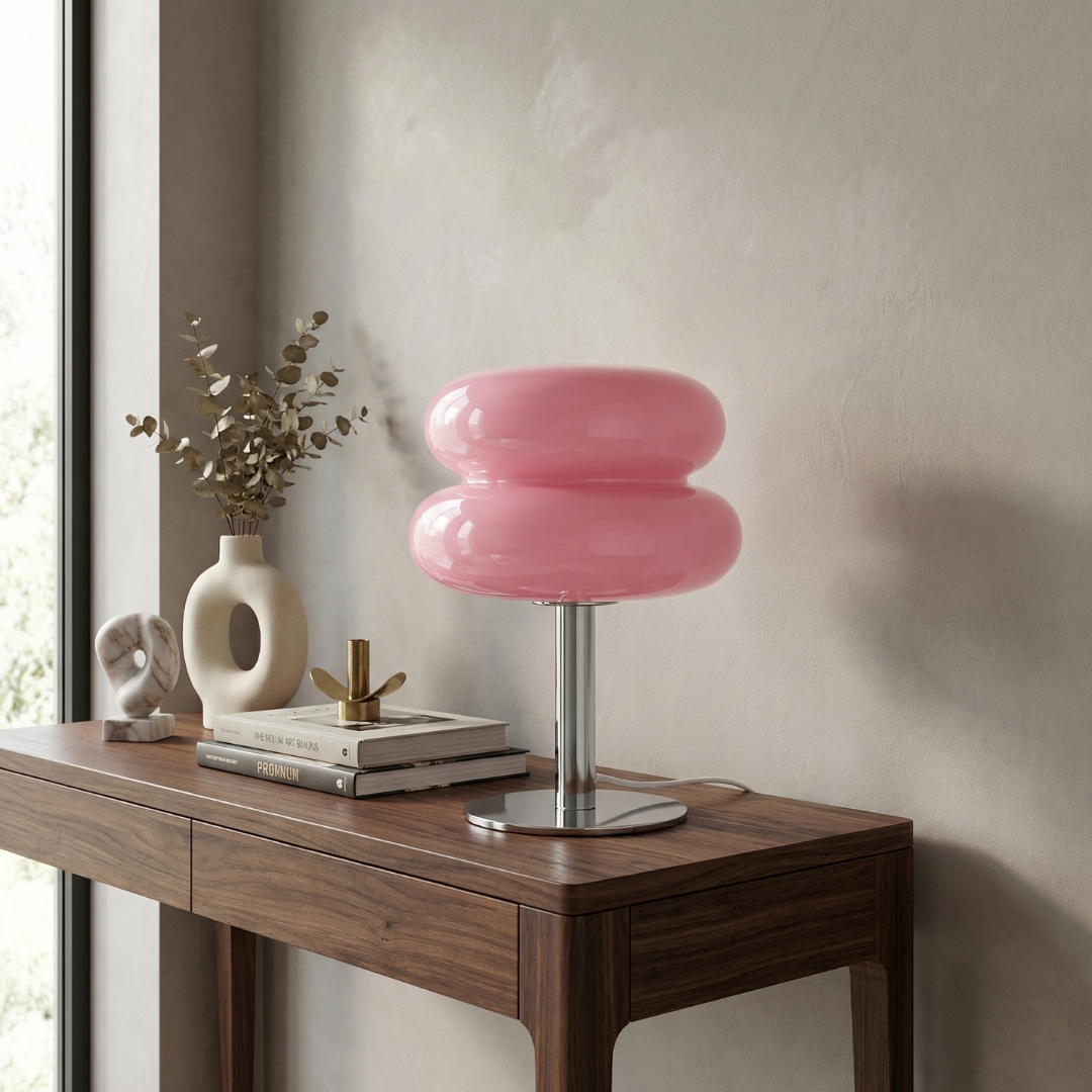Lumen Italian Glass Table Lamp