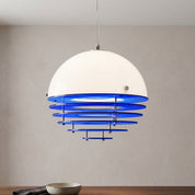 Lumen Tiered Disc Dome Pendant