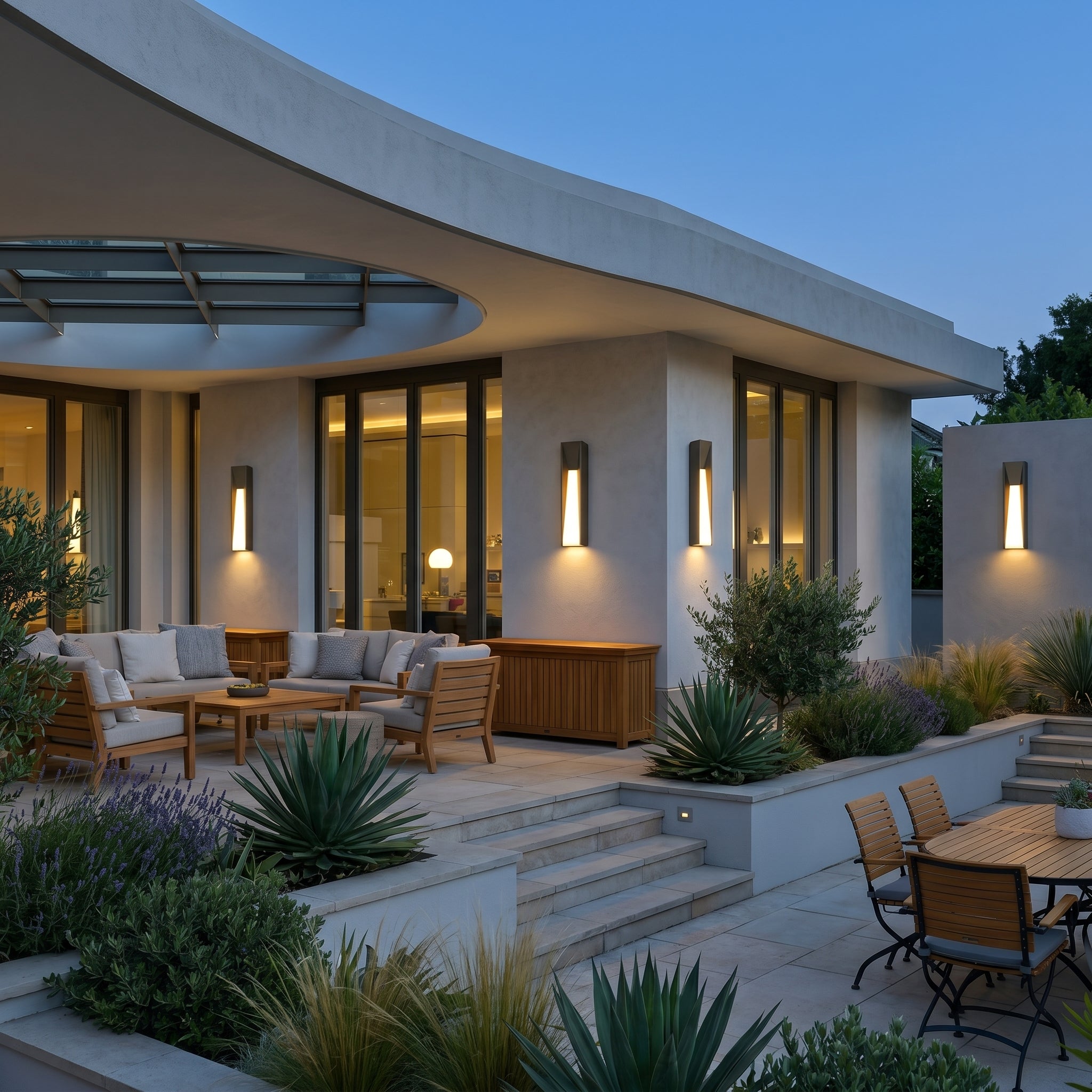 Lumen Slim Outdoor Wall Light