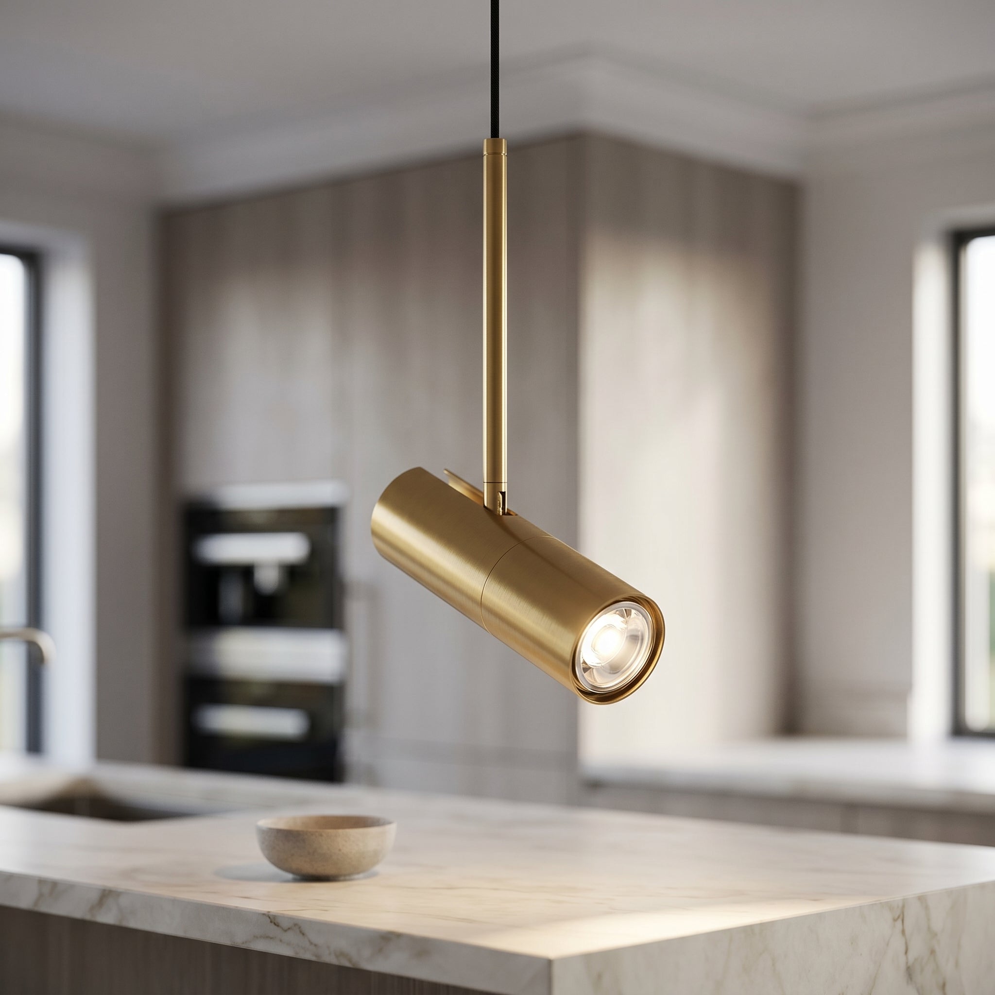 Lumen Curved Glass Multi Head Pendant