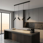 Lumen Curved Glass Multi Head Pendant