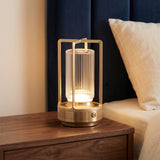 Lumen Rechargeable Cylinder Table Lamp