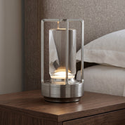 Lumen Rechargeable Cylinder Table Lamp