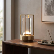 Lumen Rechargeable Cylinder Table Lamp