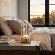 Lumen Rechargeable Cylinder Table Lamp