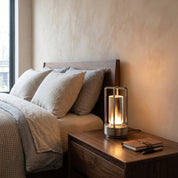 Lumen Rechargeable Cylinder Table Lamp