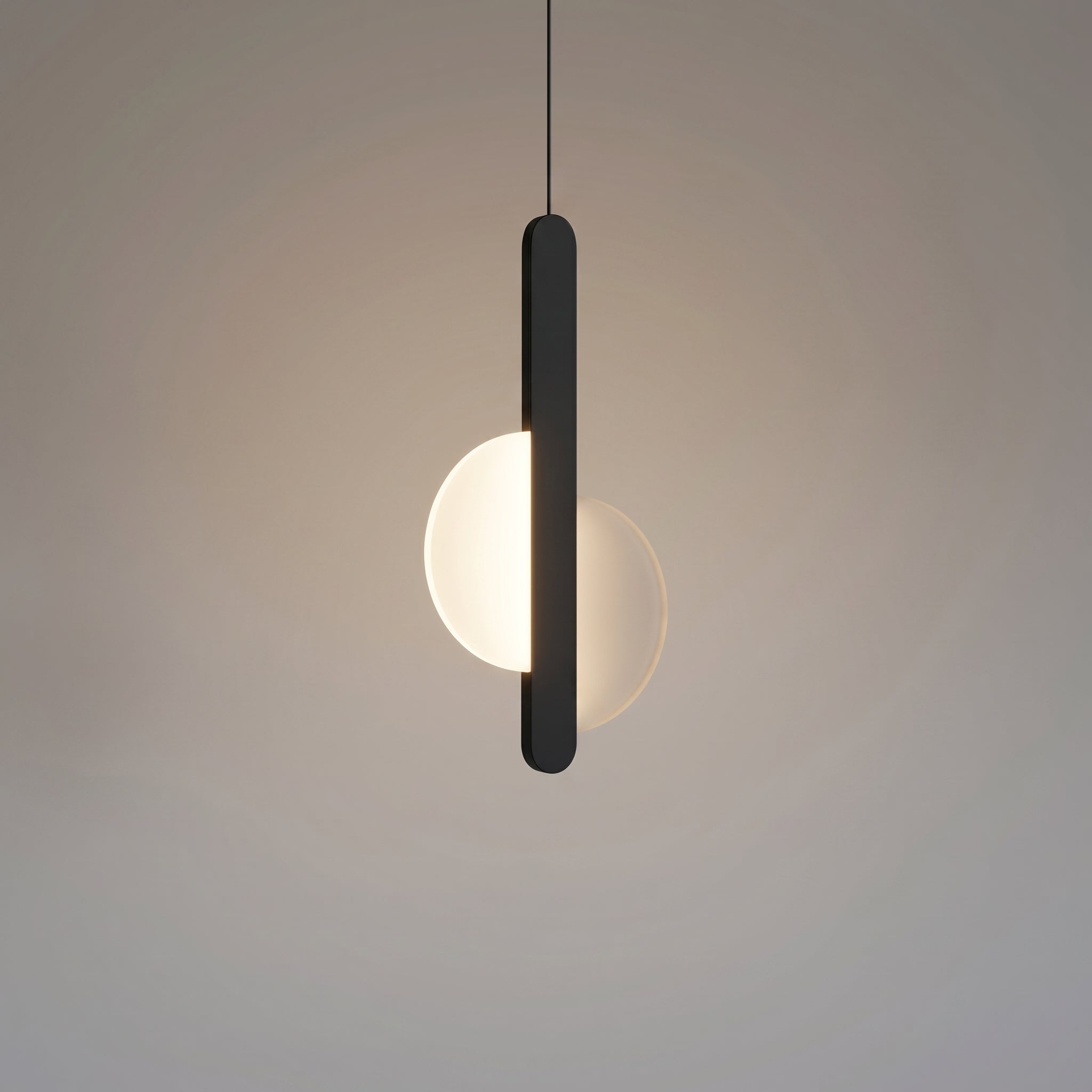 Lumen Tricolor Acrylic Pendant Light