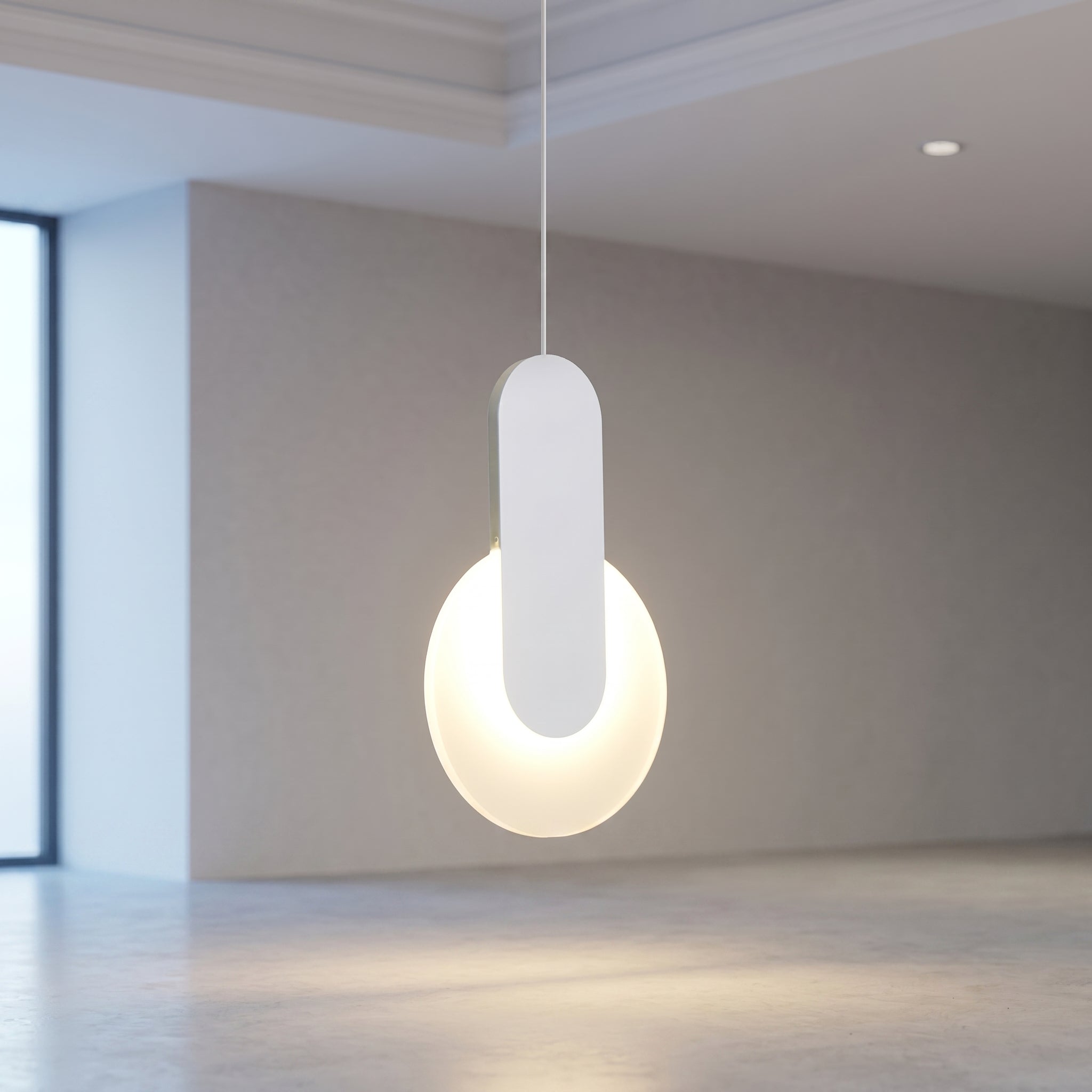 Lumen Tricolor Acrylic Pendant Light