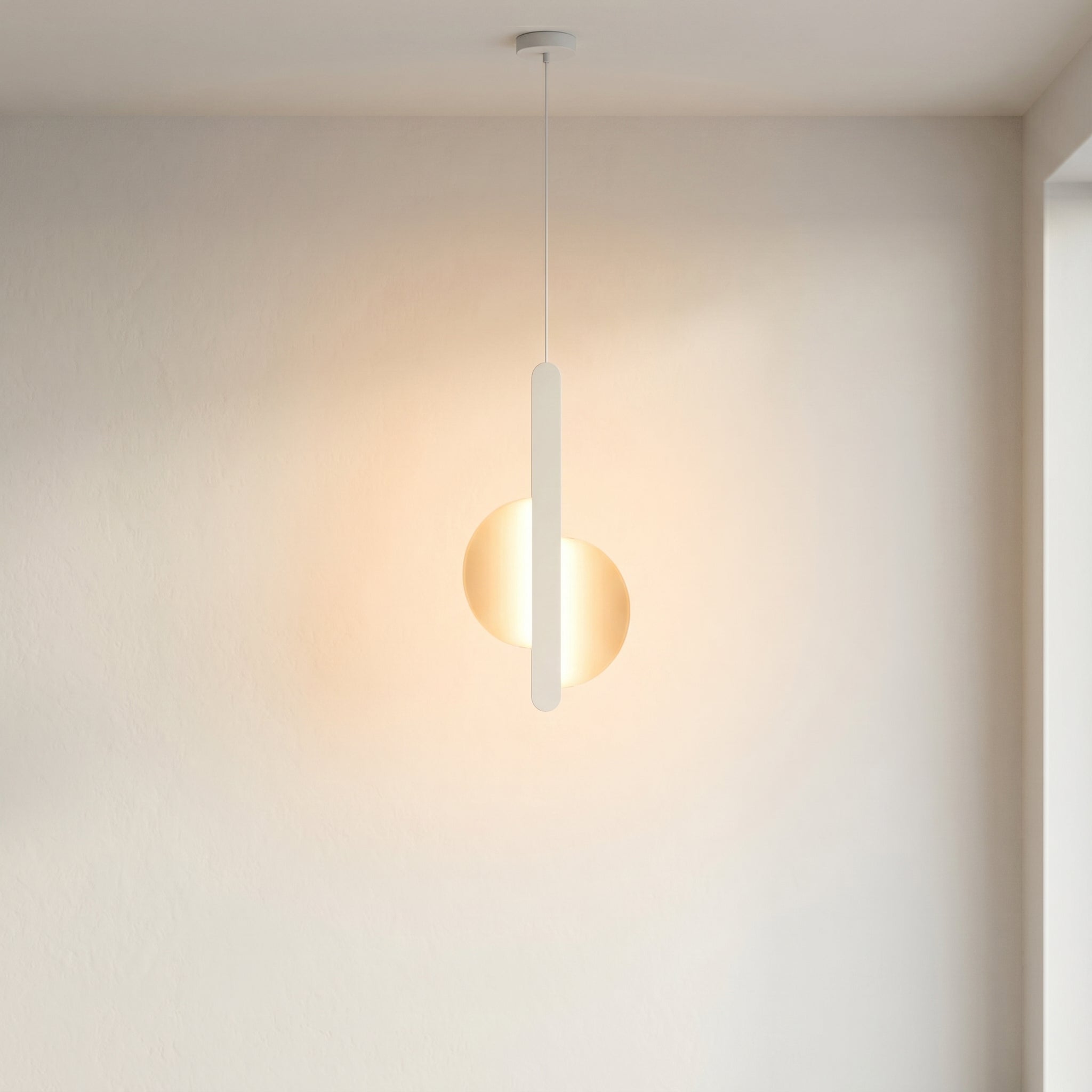 Lumen Tricolor Acrylic Pendant Light