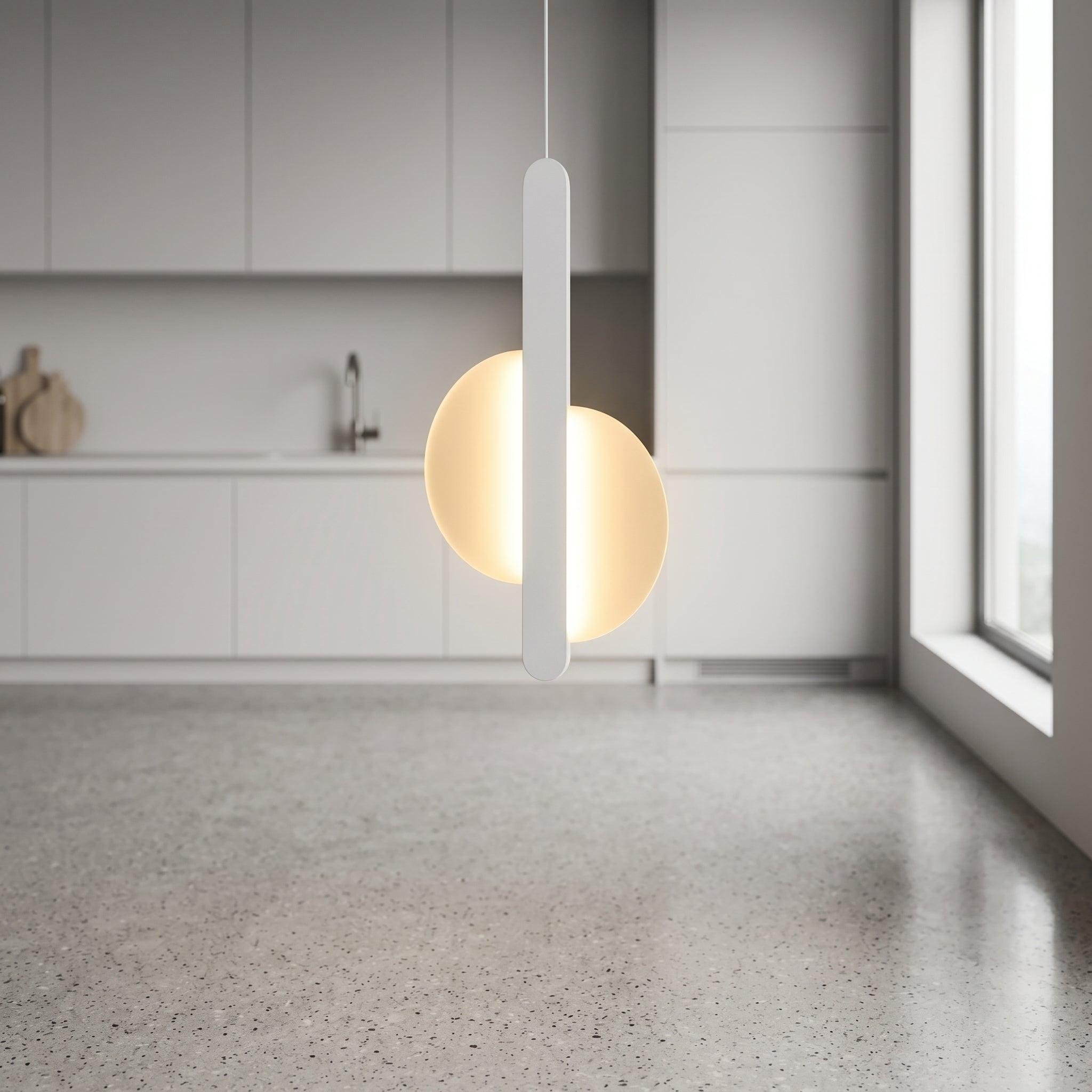 Lumen Tricolor Acrylic Pendant Light