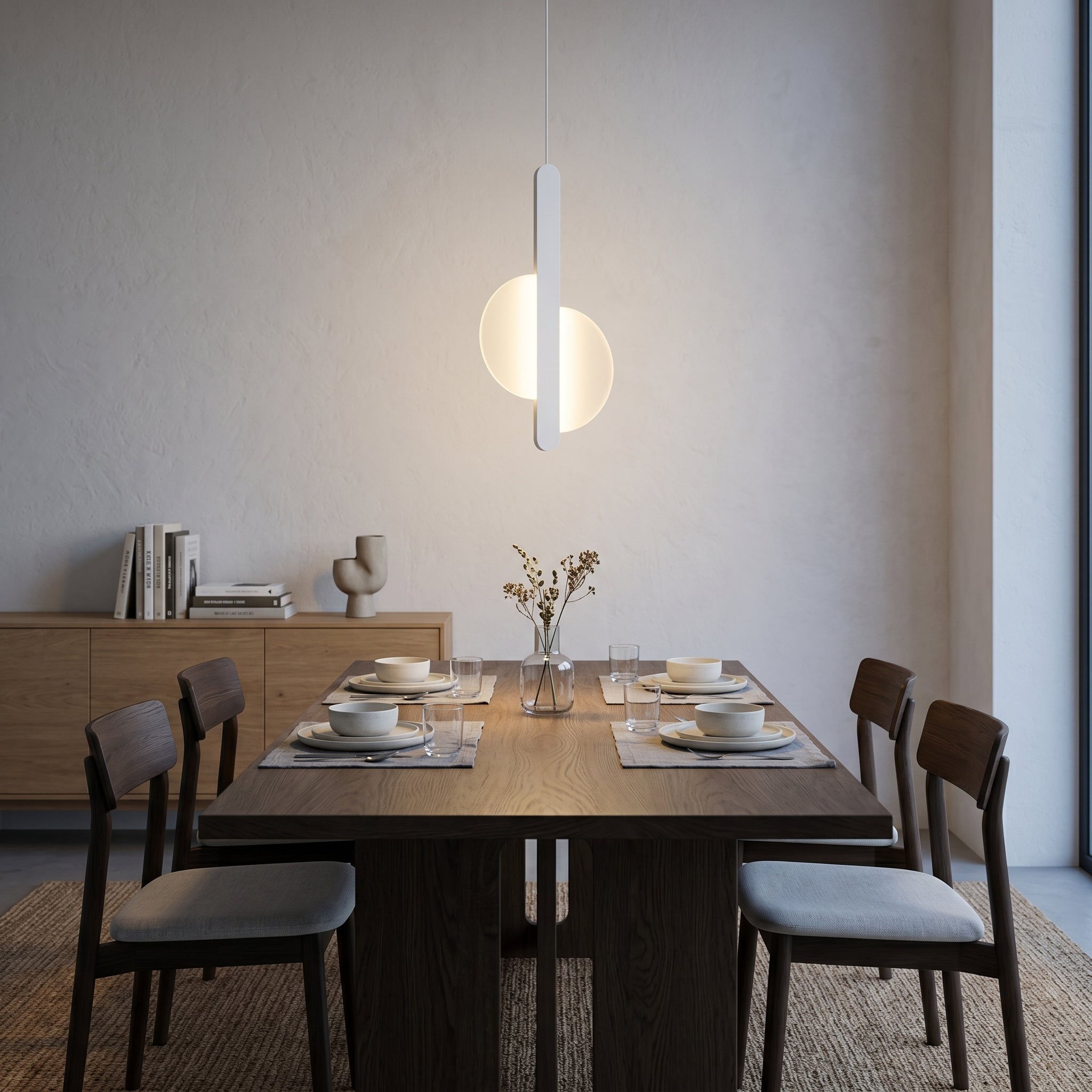 Lumen Tricolor Acrylic Pendant Light