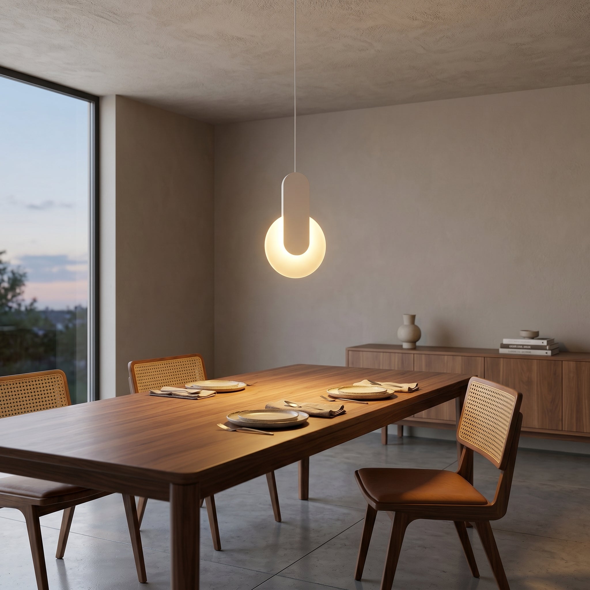 Lumen Tricolor Acrylic Pendant Light