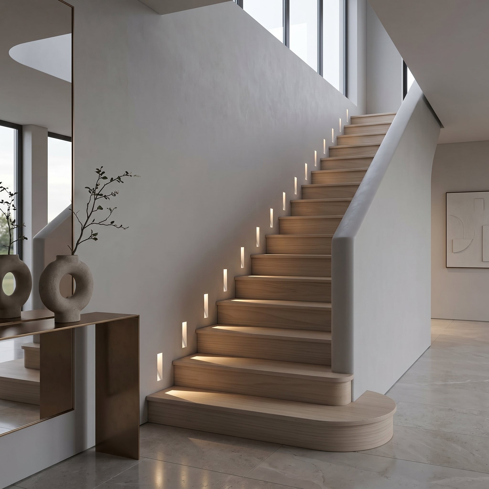 Lumen Motion Sensor Stair Wall Light