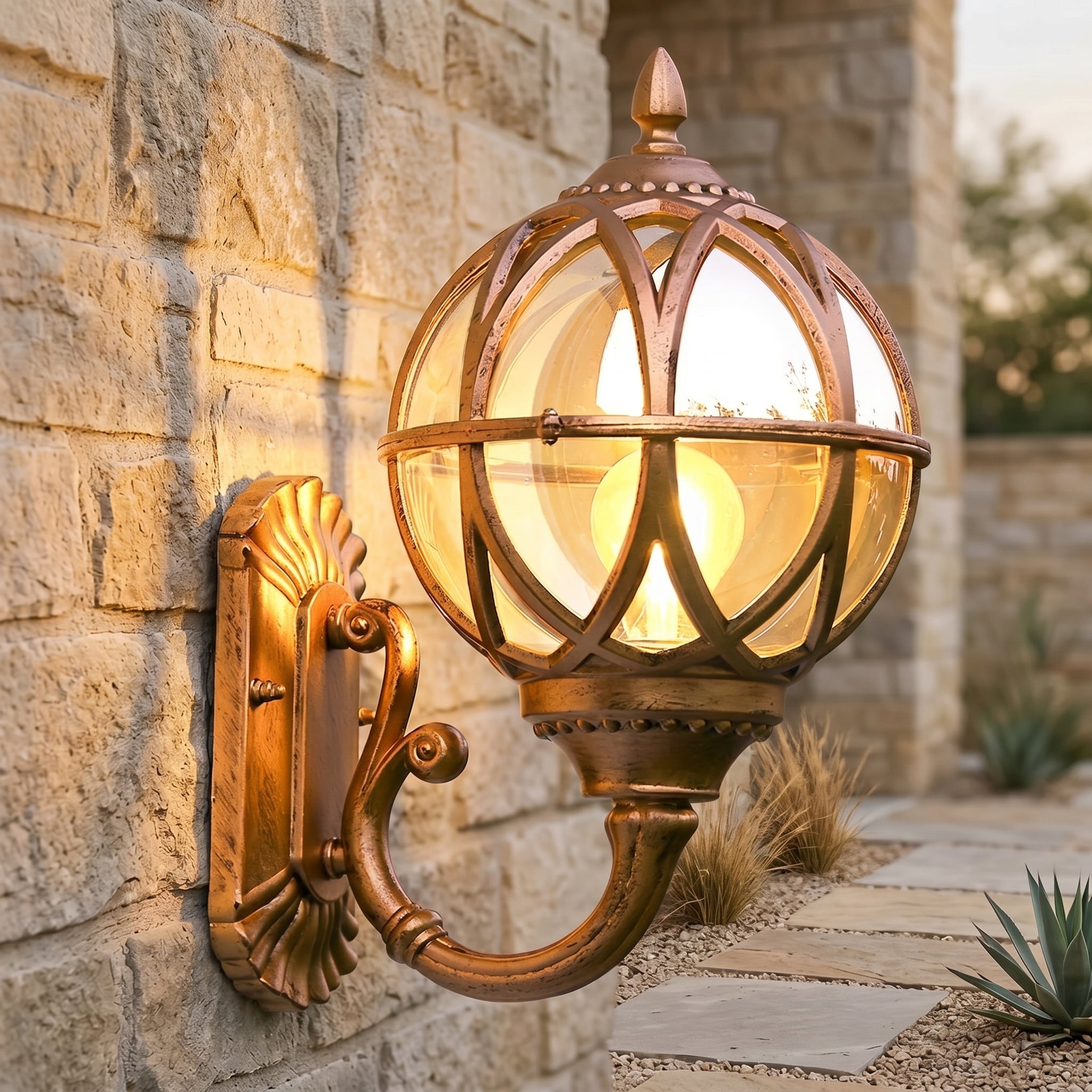 Lumen Woven Nest Outdoor Lantern