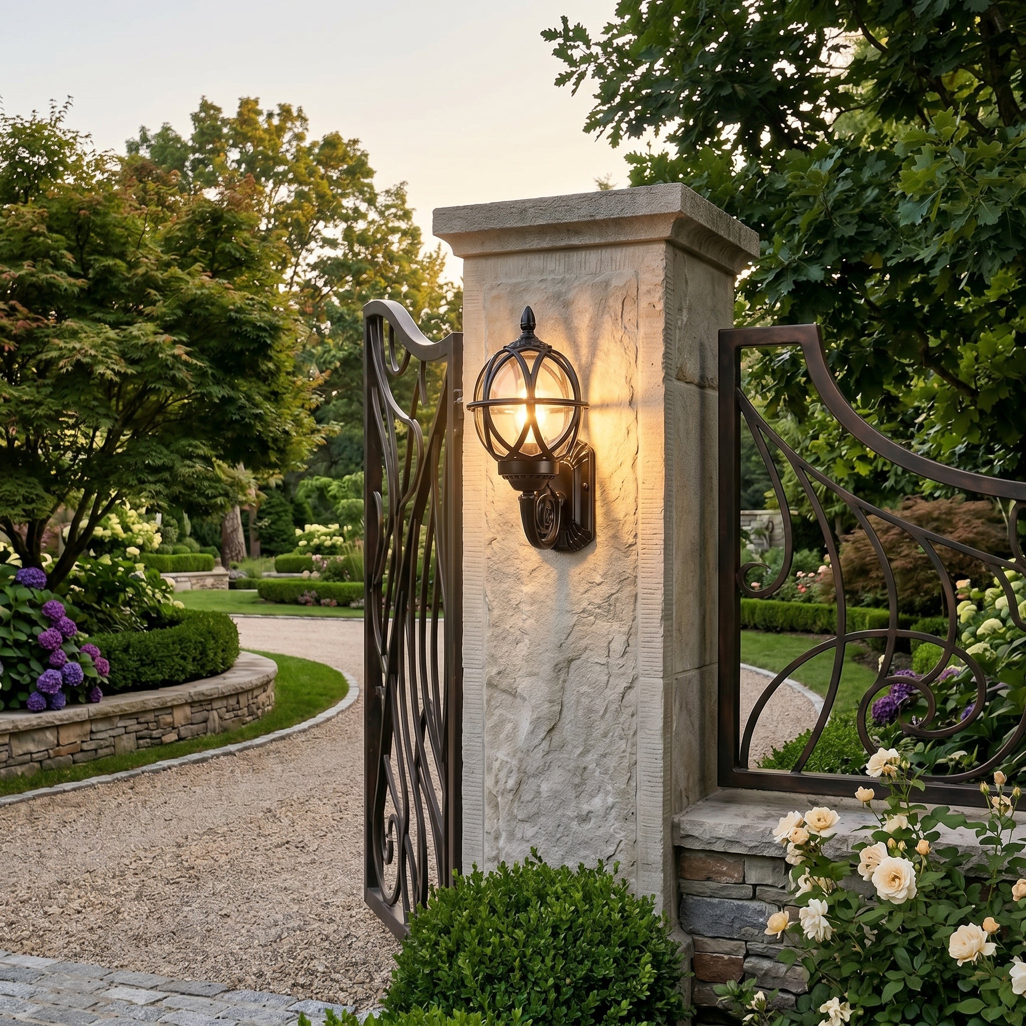 Lumen Woven Nest Outdoor Lantern