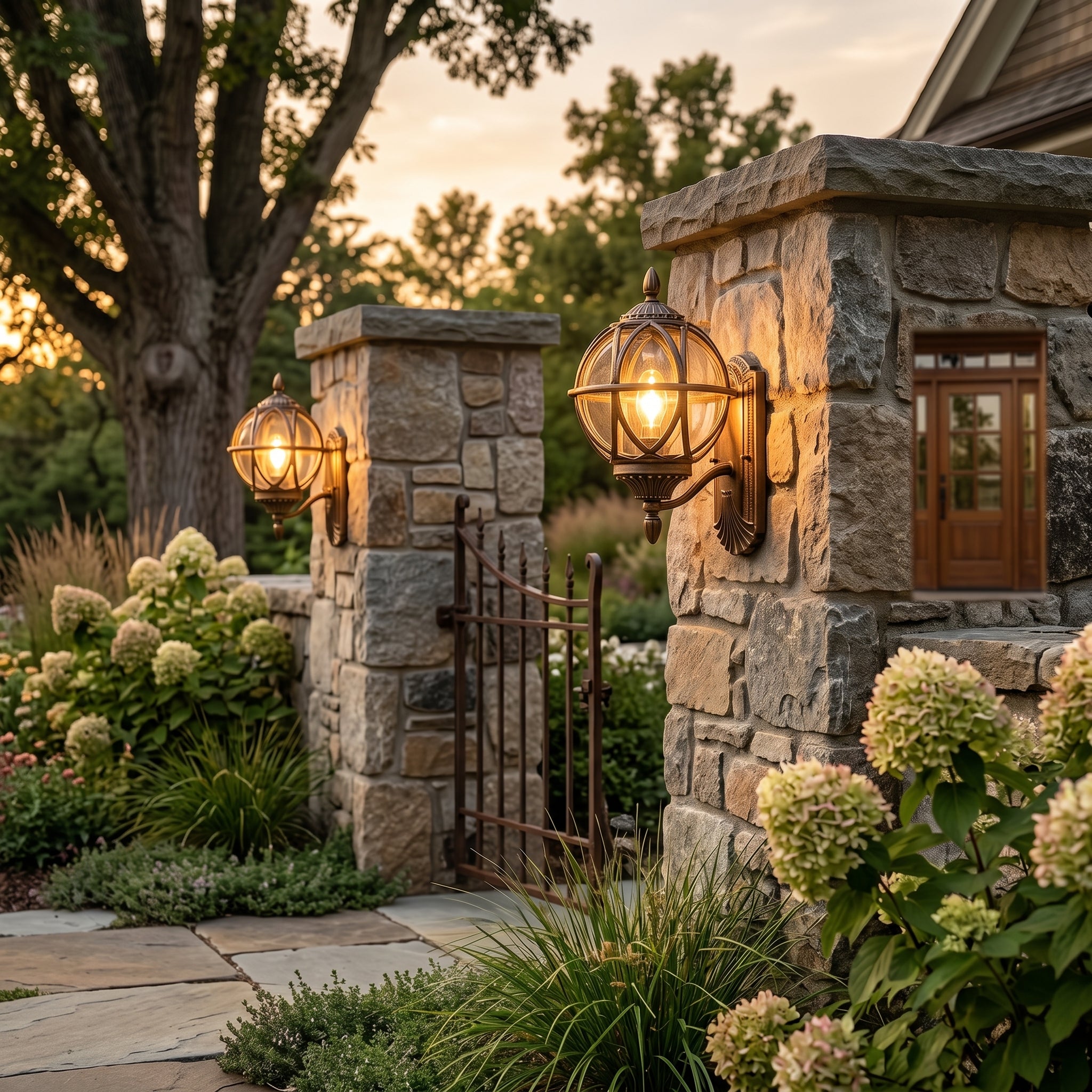 Lumen Woven Nest Outdoor Lantern