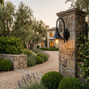Lumen Farmhouse Horn Outdoor Wall Light