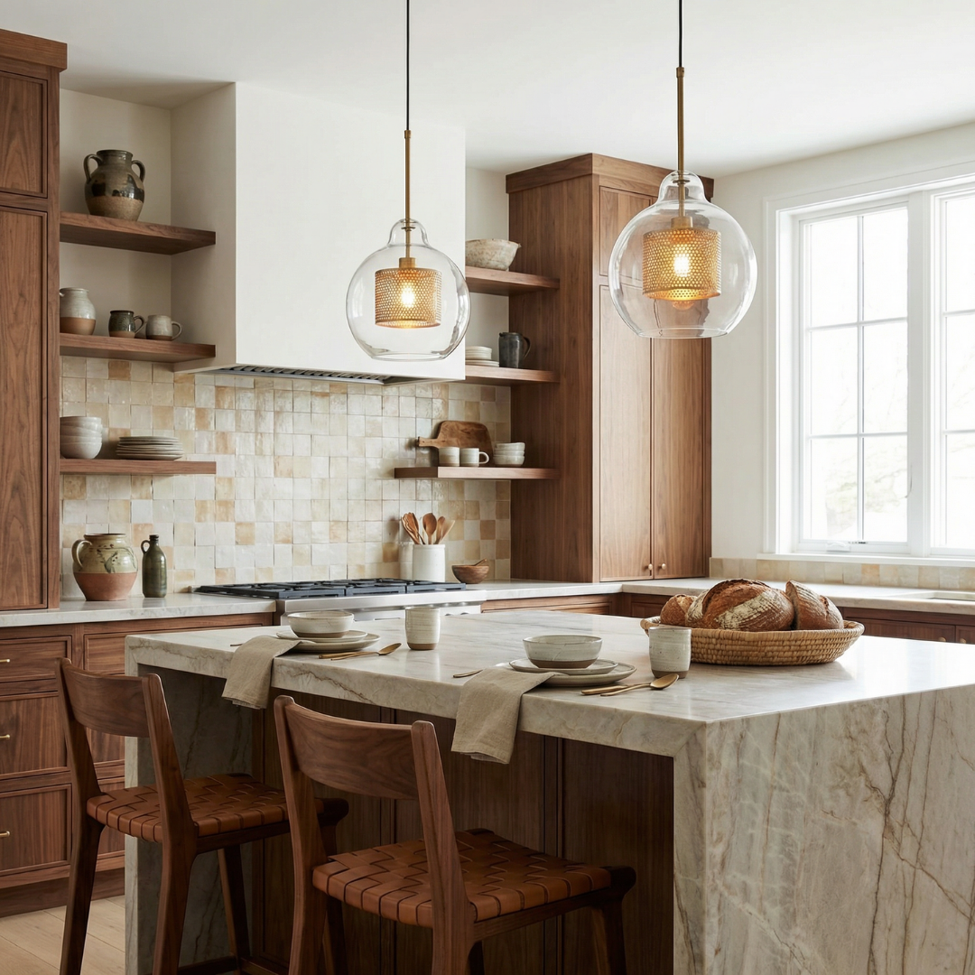 Lumen Nicky Glass Pendant Light