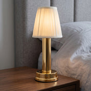 Lumen Cordless Fabric Table Lamp