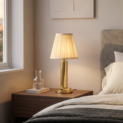 Lumen Cordless Fabric Table Lamp
