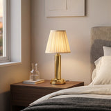Lumen Cordless Fabric Table Lamp