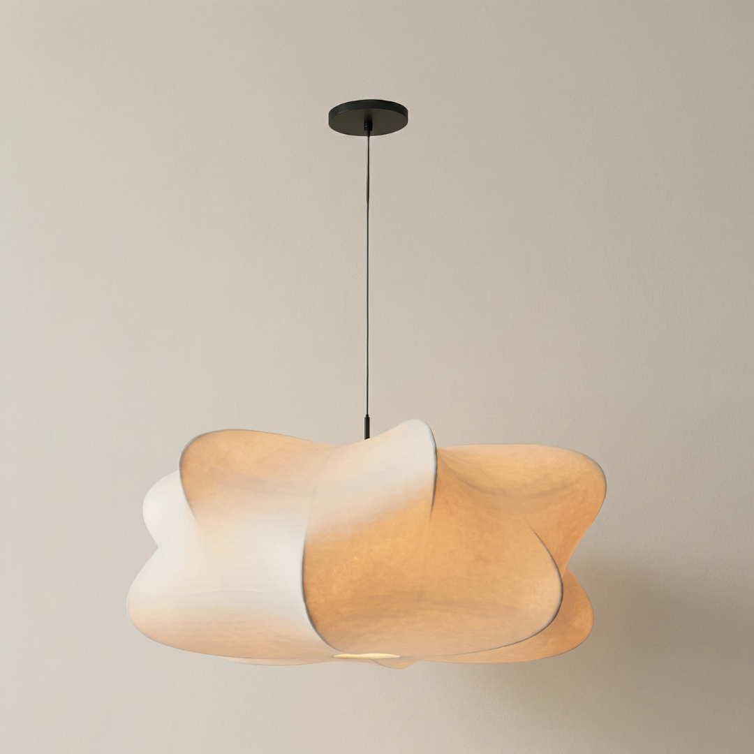 Lumen Wabi Sabi Silk Pendant Light
