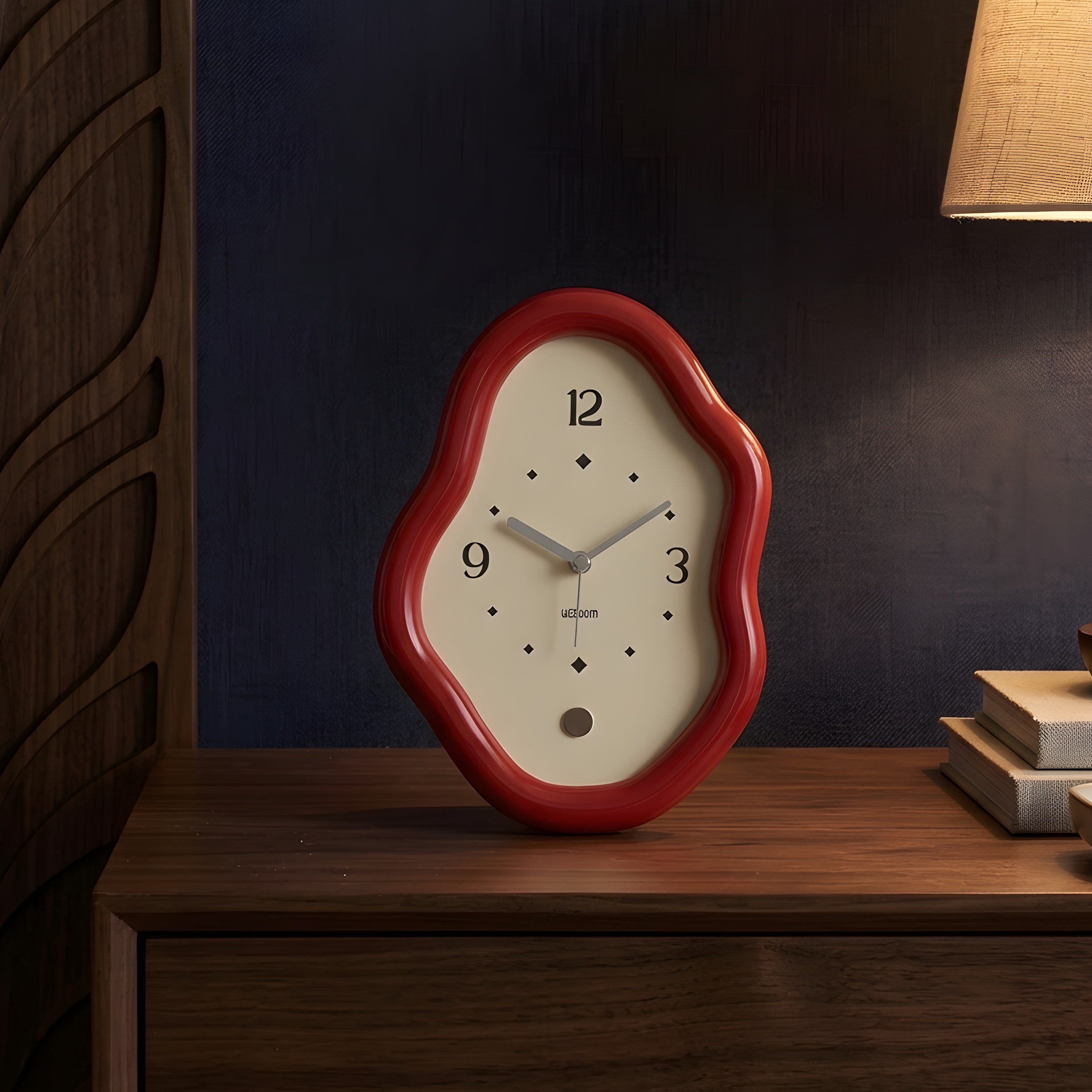 Lumen Warped Desk Clock