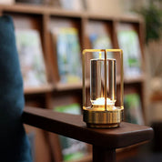 Lumen Portable Glass Cage Lantern