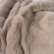 Drapée Faux Rabbit Fur Throw Blanket