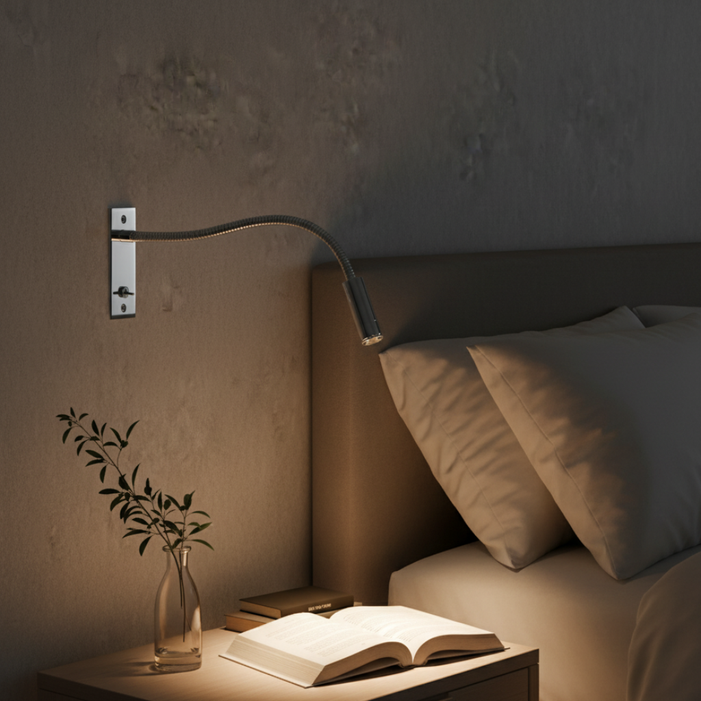Lumen Adjustable Reading Wall Light