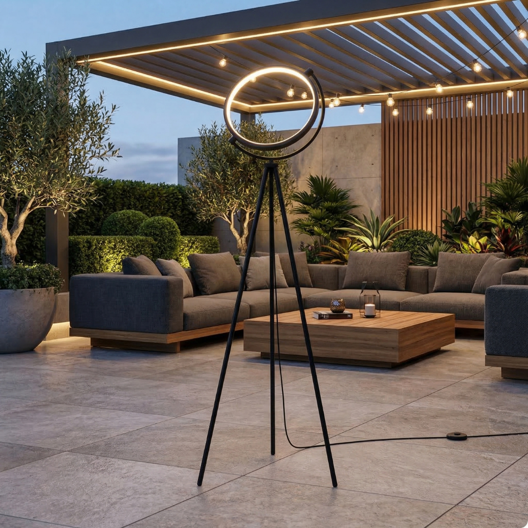 Lumen Halo Floor Lamp