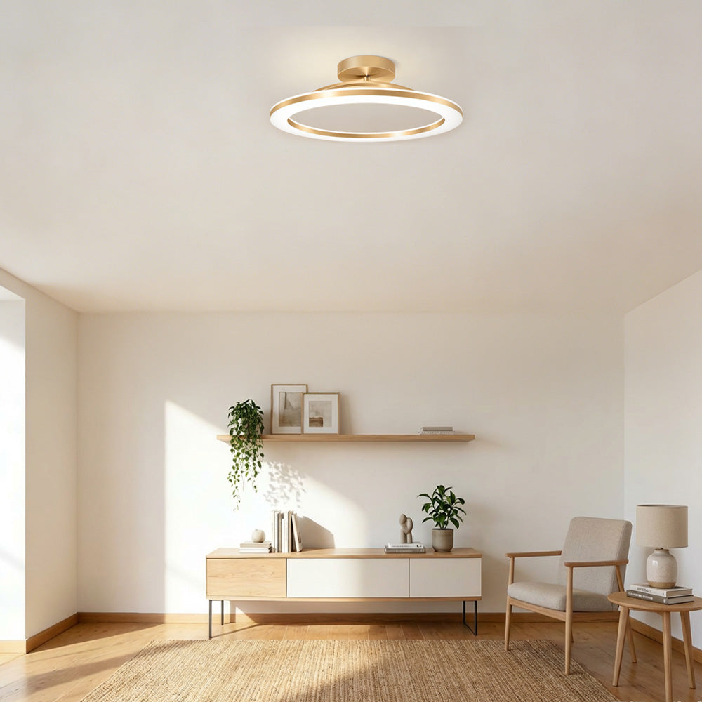 Lumen Iron Hallway LED Ceiling Light