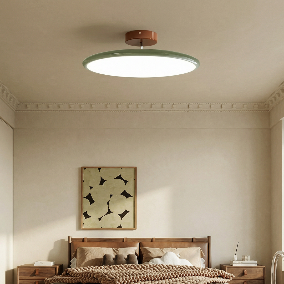 Lumen French Cream Acrylic Ceiling Light