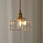 Lumen Jewel Glass Brass Pendant