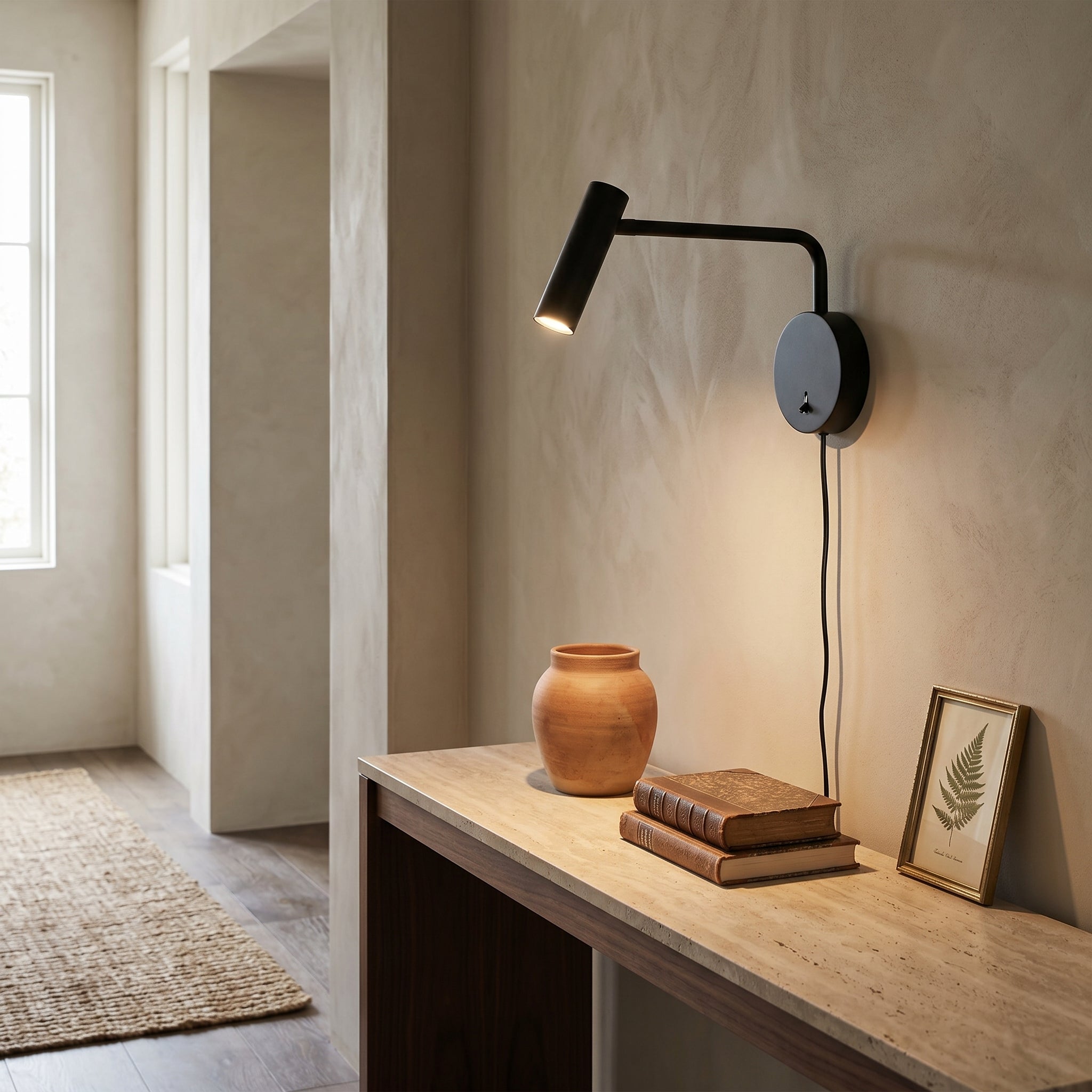 Lumen Slim Arm Reading Wall Sconce