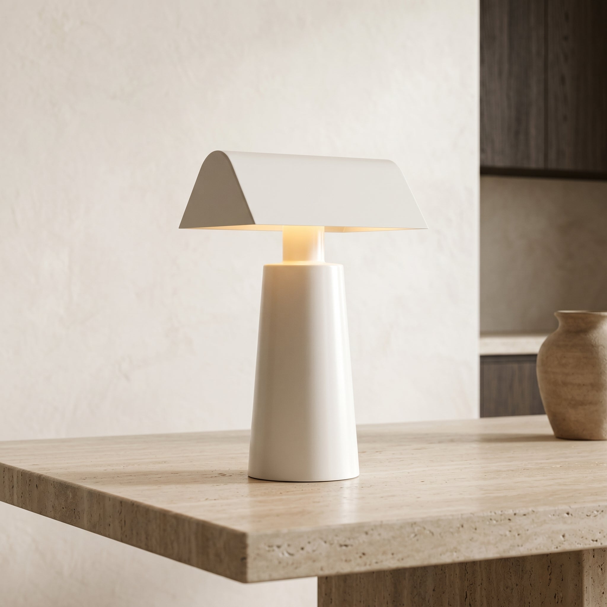 Lumen Cordless Banker Desk Lamp