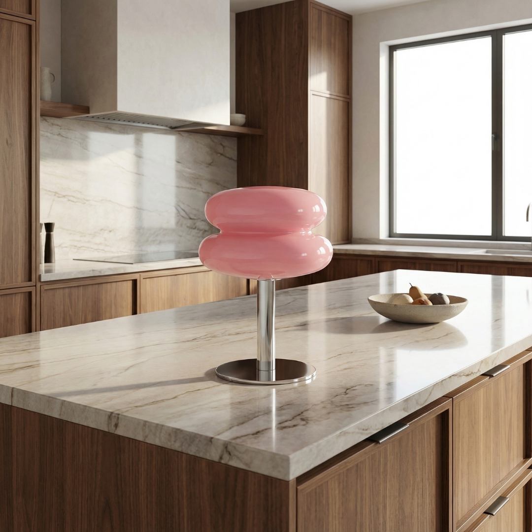 Lumen Italian Glass Table Lamp