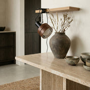Lumen Japanese Wood Clip Table Lamp