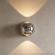 Lumen Hourglass Crystal Wall Sconce