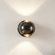 Lumen Hourglass Crystal Wall Sconce