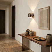 Lumen Hourglass Crystal Wall Sconce